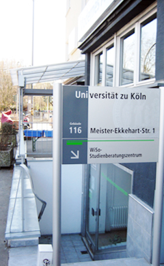 Außenansicht des Studienberatungszentrums