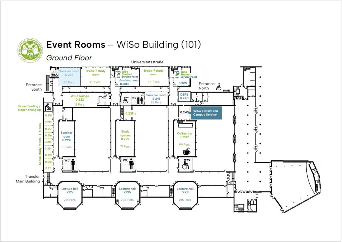 Seminar room S 242 (Room 0.301)