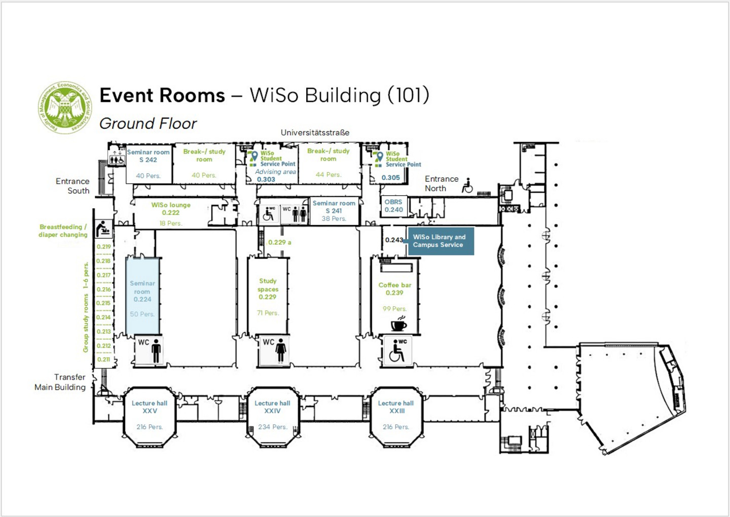 Seminar room 0.224 (Multi-functional room)