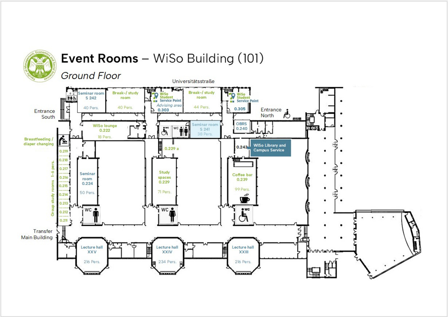 Seminar room S 241 (Room 0.235)