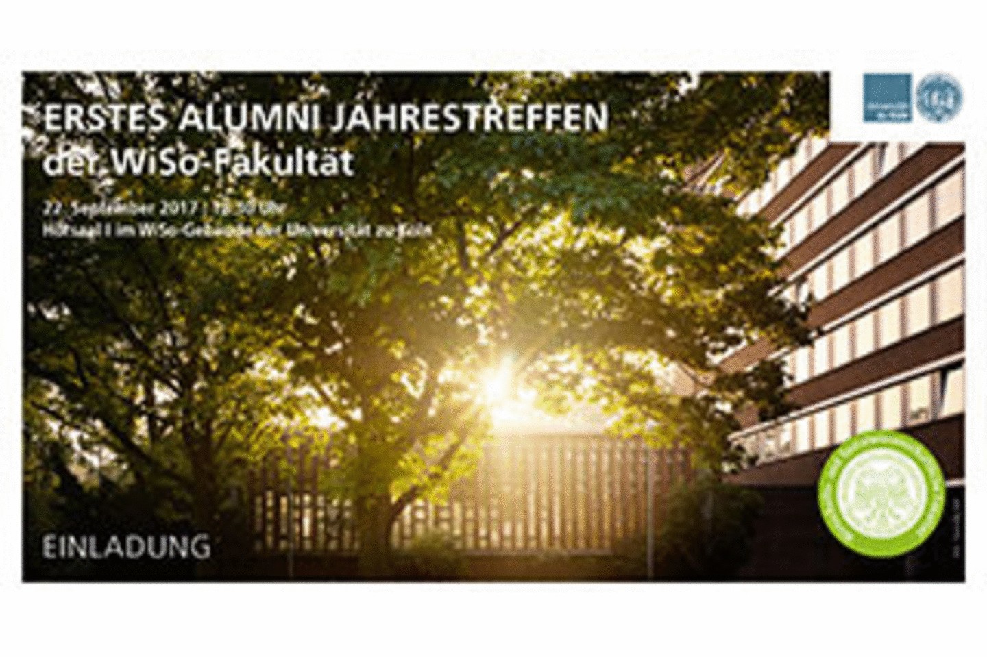 Alumni Jahrestreffen der WiSo-Fakultät